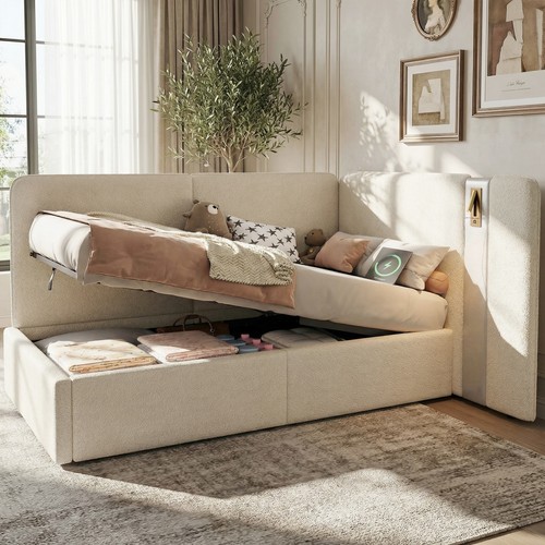 3ft single ottoman bed - ottoman, bed,