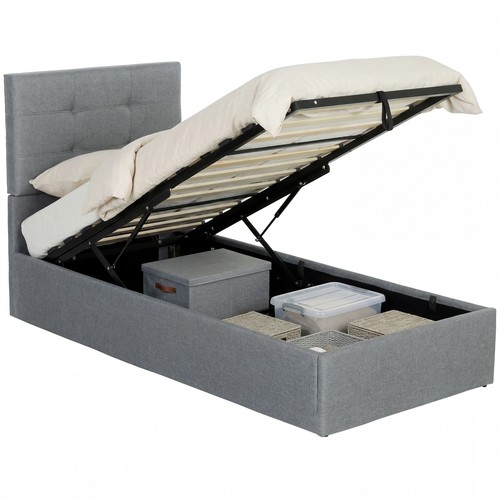 Homcom upholstered ottoman - homcom,