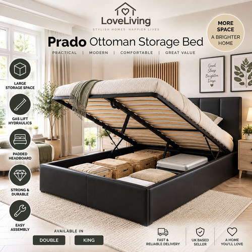 Loveliving prado ottoman - loveliving,
