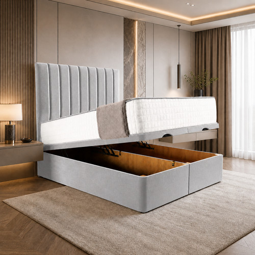 Ottoman divan storage bed gas - storage,