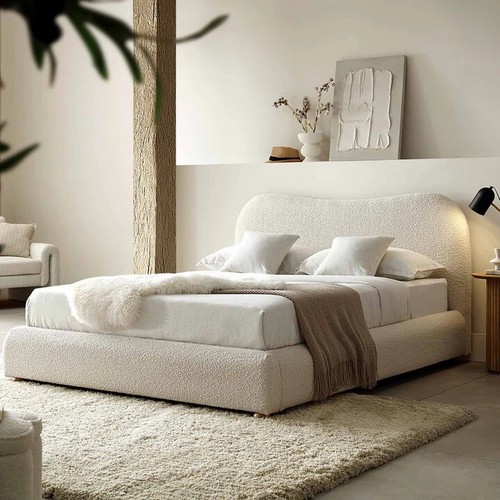 Boucle ottoman gas - ottoman, lift