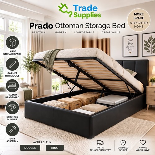 Ottoman storage bed - bed, frame