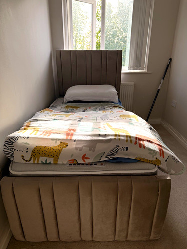 Grey velvet upholstered - grey,