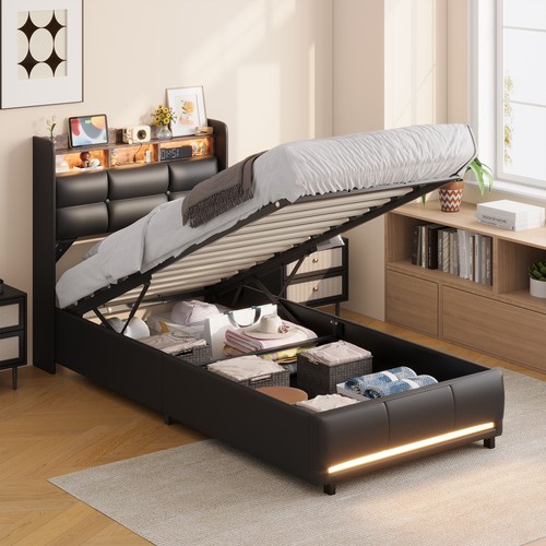 3ft single ottoman - single, storage