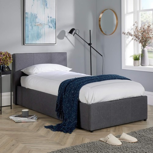 Ottoman single storage bed - ottoman,