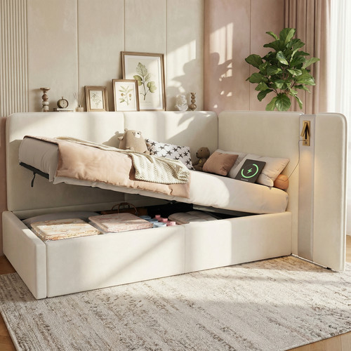 3ft single ottoman bed - ottoman,