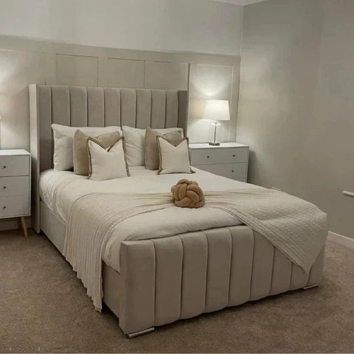 Ottoman winged panel - ottoman, bed