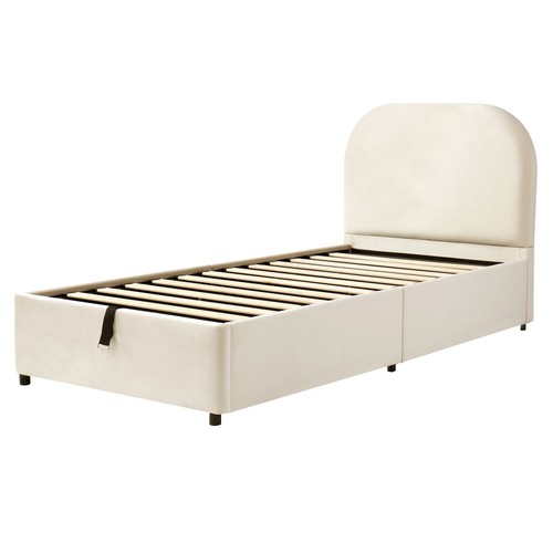 3ft upholstered ottoman bed - upholstered,