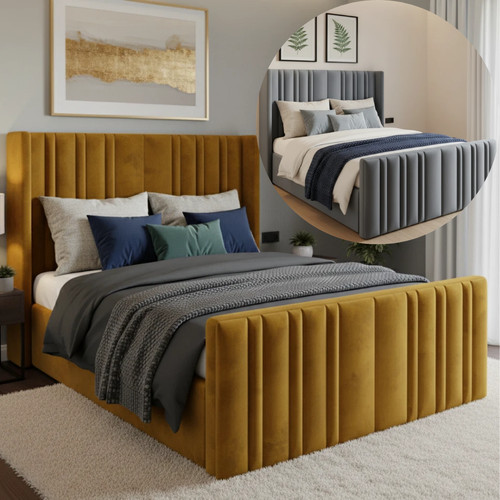 Ottoman bed divan - ottoman, wing