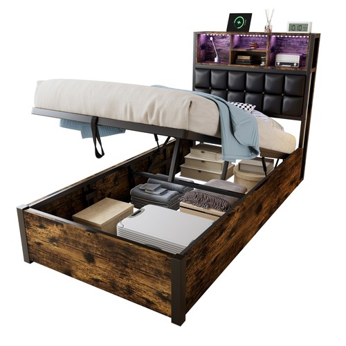 3ft single bed - single, ottoman