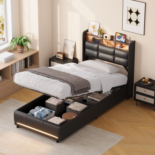 3ft upholstered ottoman - ottoman, single
