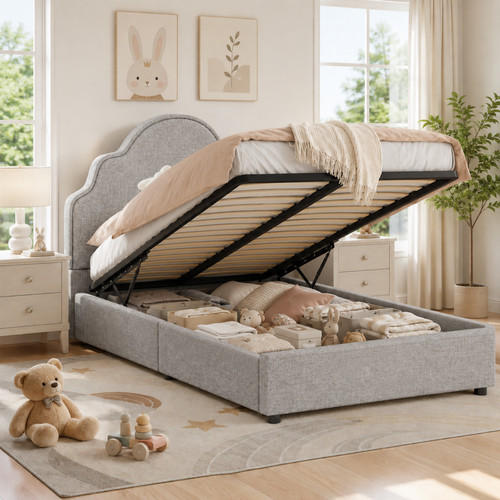 3ft single ottoman storage - single,