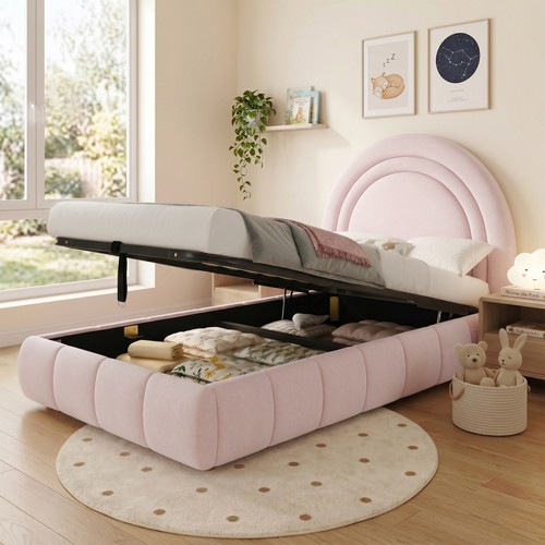 3ft single upholstered ottoman - upholstered,