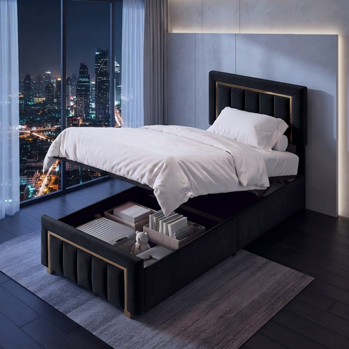 3ft single bed - bed,,