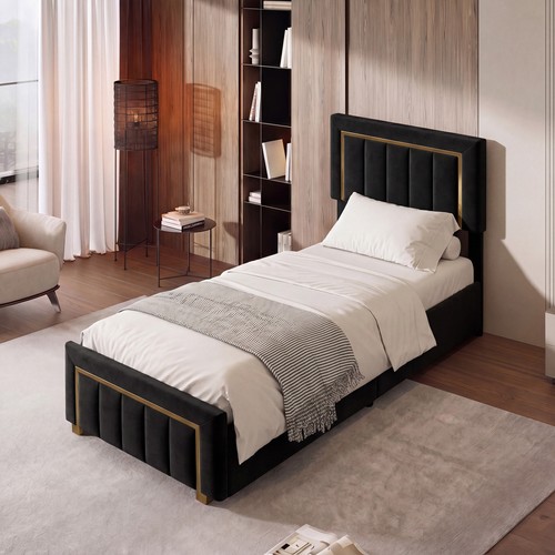 3ft single bed - single, bed,ottoman