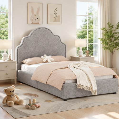 Single ottoman bed frame - frame, with