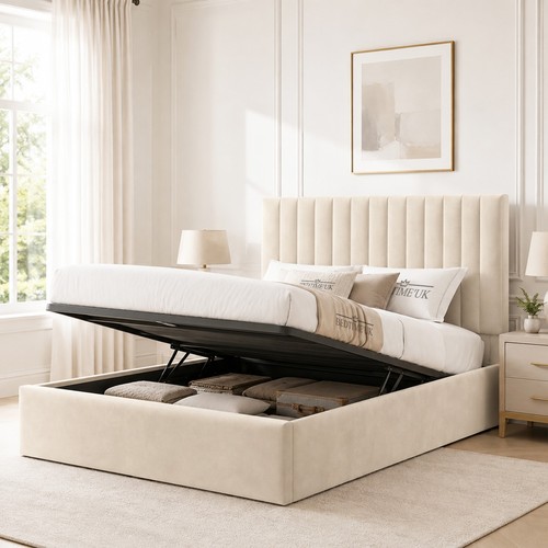 New mira ottoman storage bed - mira,