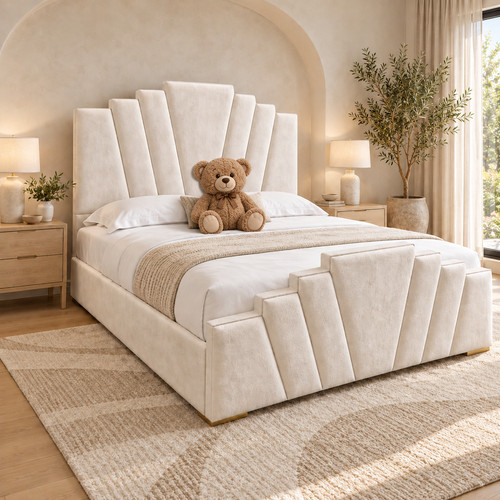 Ottoman bed frame gas lift - bed,