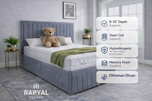 Ottoman divan bed gas - ottoman,
