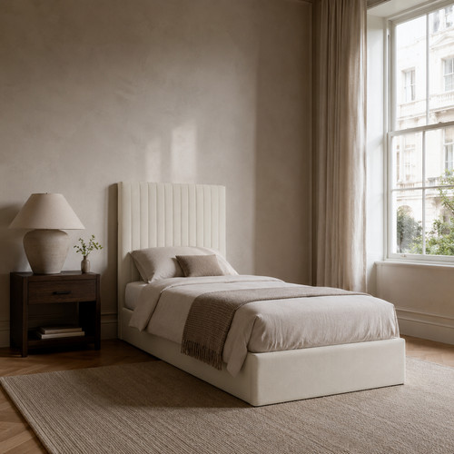Single bed frame luna ottoman - bed,