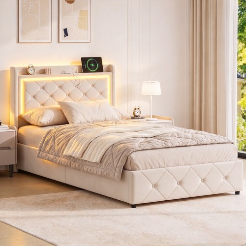 Ottoman single bed frame 3ft - ottoman,