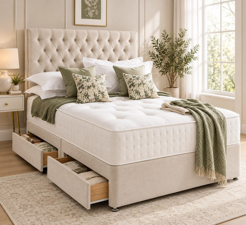 Luxury chesterfield divan - chesterfield,