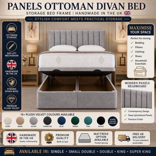 Ottoman bed divan - bed,