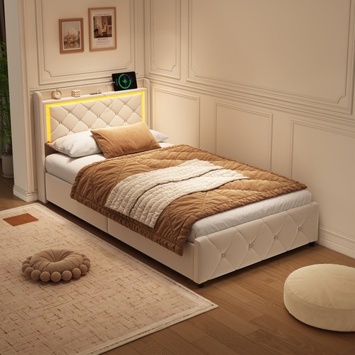 3ft single ottoman bed frame - ottoman,